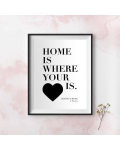 Home - Wandbild