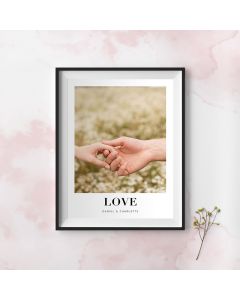 Hand in Hand - Wandbild