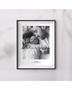 Bester Papa - Wandbild
