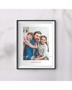 Mein Papa - Wandbild