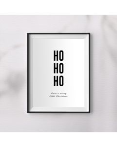 Ho, ho, ho - Wandbild