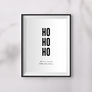 Ho, ho, ho Wandbild