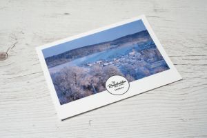 Remshalden meine Heimat Postkarte Winter in Grunbach